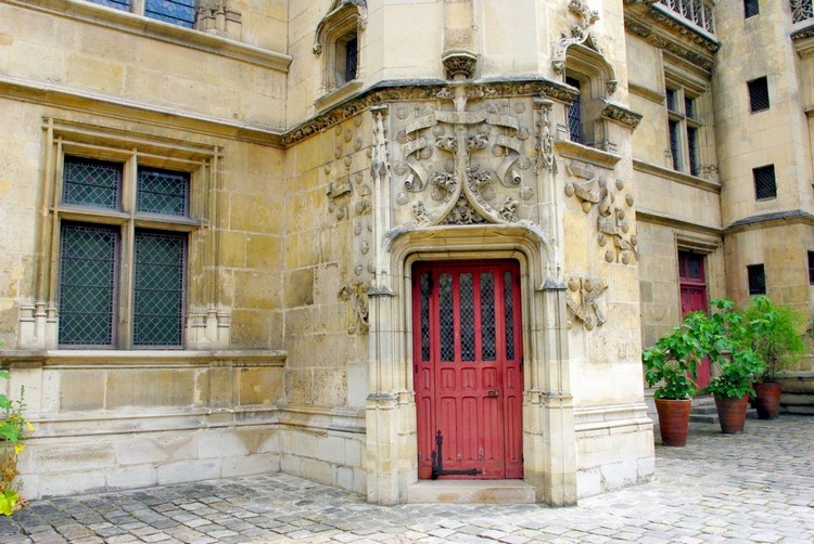 porte d'entrée sur mesure monumentale hôtel ancien Paris