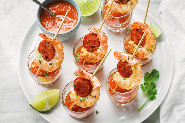 Finger Food Shrimp Appetizers : Snap, Crackle & Pop Shrimp Recipe : These 50+ easy appetizers finger food recipes are so easy to make and all taste amazing!