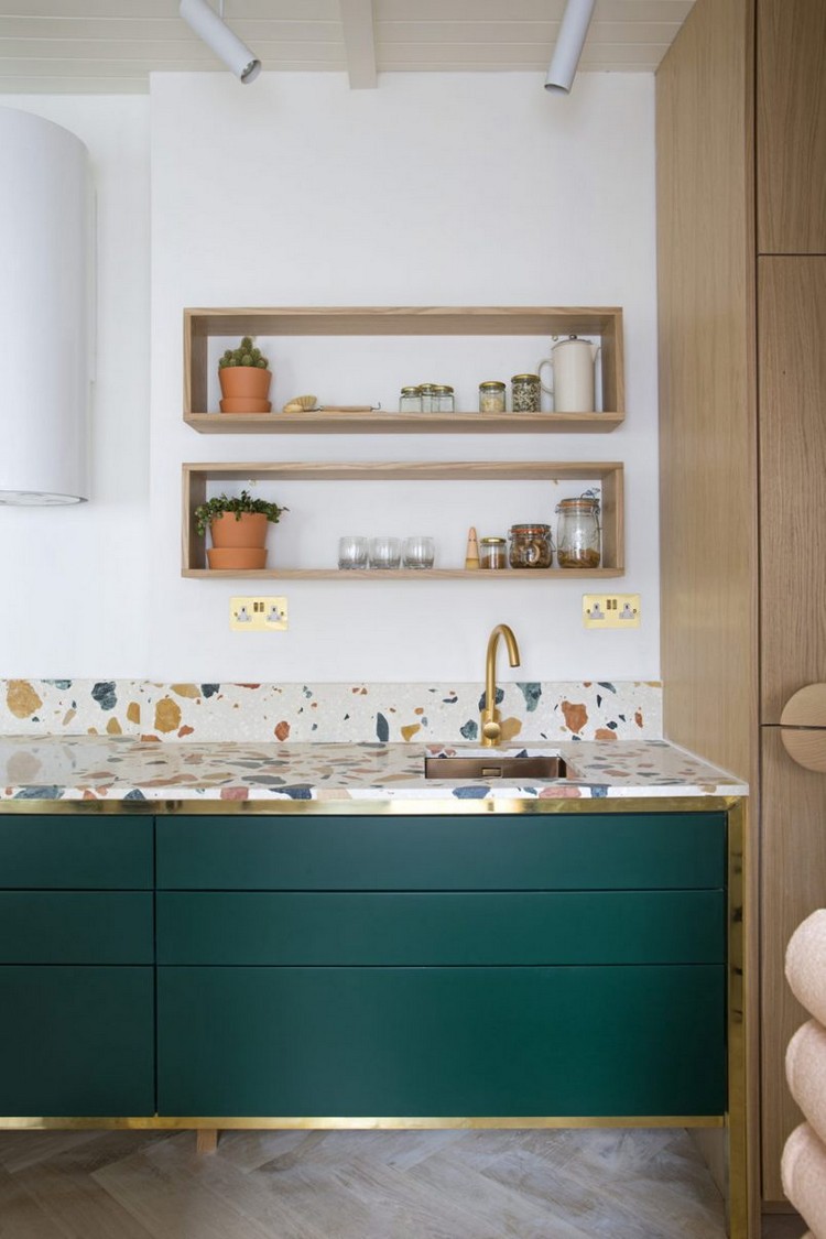 revêtement de sol intérieur carrelage cuisine granito marbre pierres naturelles colorées