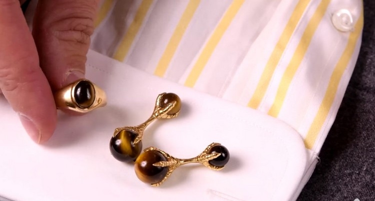 bouton manchette haut gamme personnalisé doré pour amateurs bijoux masculins types attache différents