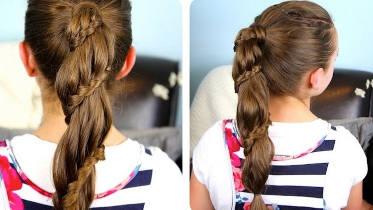 Quelle coiffure fillette choisir pour l'école? 50+ idées chics et