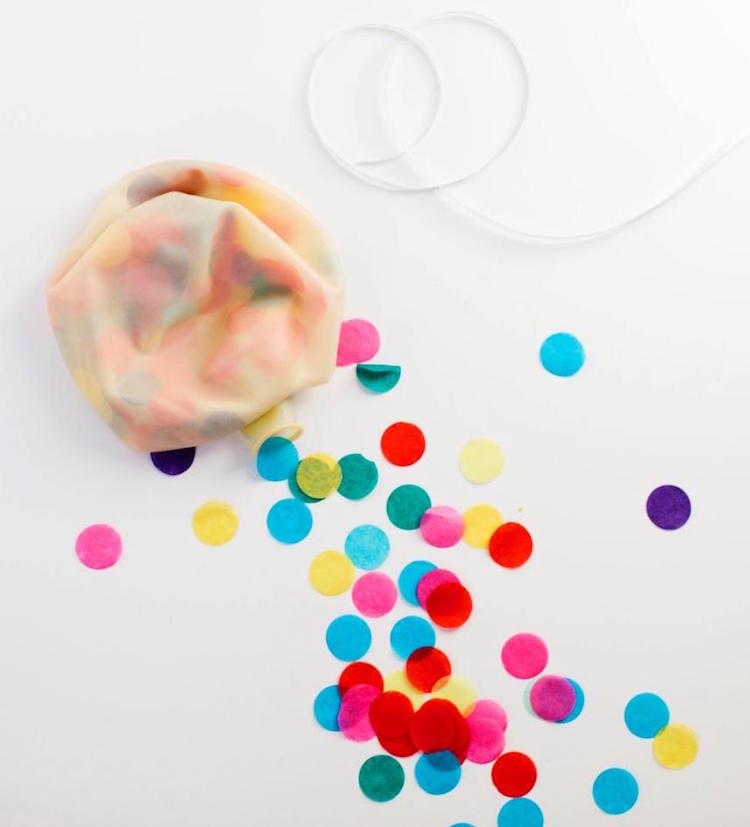 comment fabriquer ses propres ballons transparents de confettis