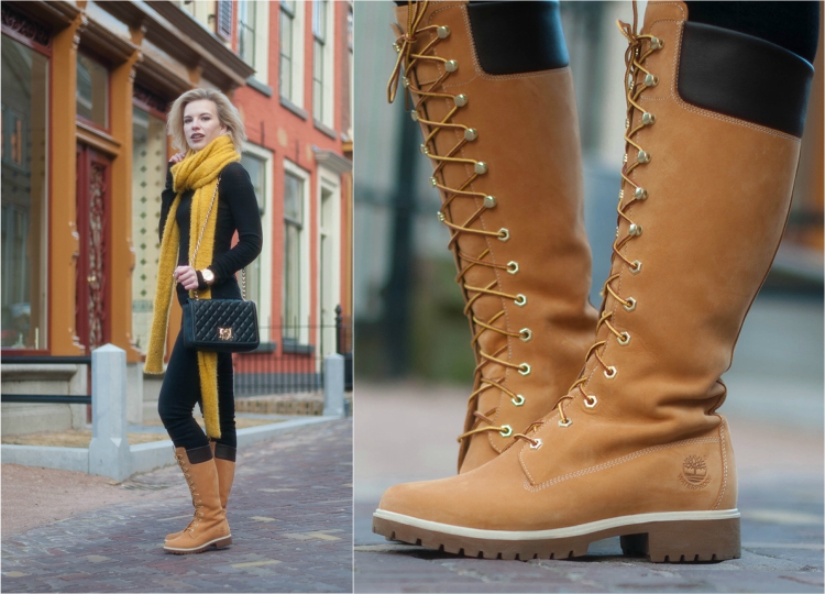 comment mettre timberland femme