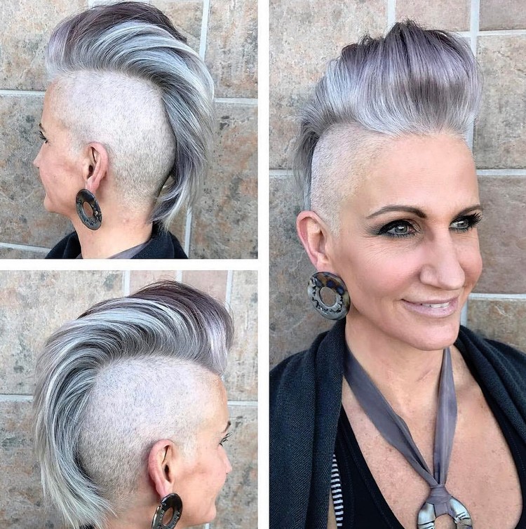 Coupe Mohawk Femme Un Style Extravagant Qui Nous Fait Craquer