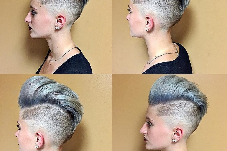 Coupe mohawk femme: un style extravagant qui nous fait craquer