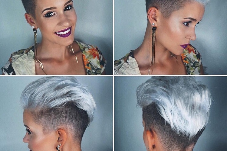 Coupe mohawk femme: un style extravagant qui nous fait craquer