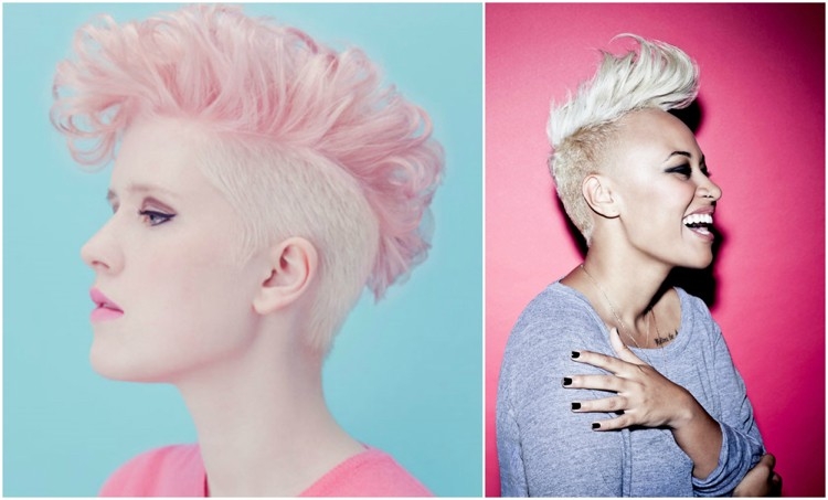 Coupe mohawk femme: un style extravagant qui nous fait craquer