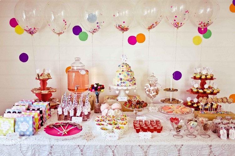 déco baby shower sprinkles idées table