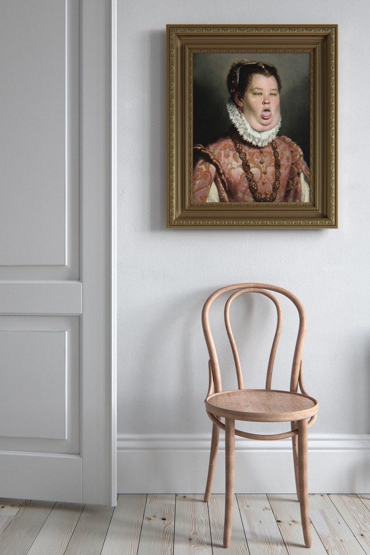 déco style scandinave chaise en bois oeuvre d'art