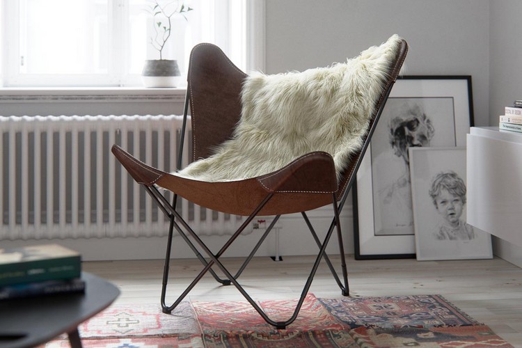 déco style scandinave chaise en cuir