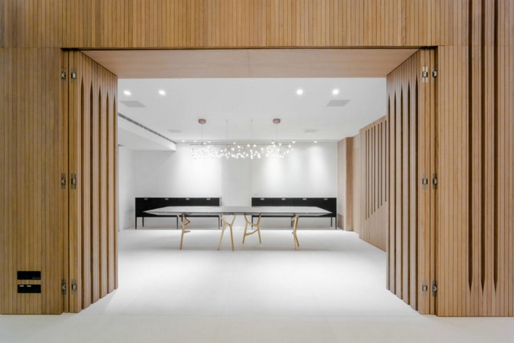 décoration minimaliste salle à manger bois