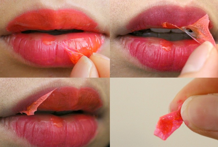 baume à lèvres teinté application mode emploi résultats longue tenue