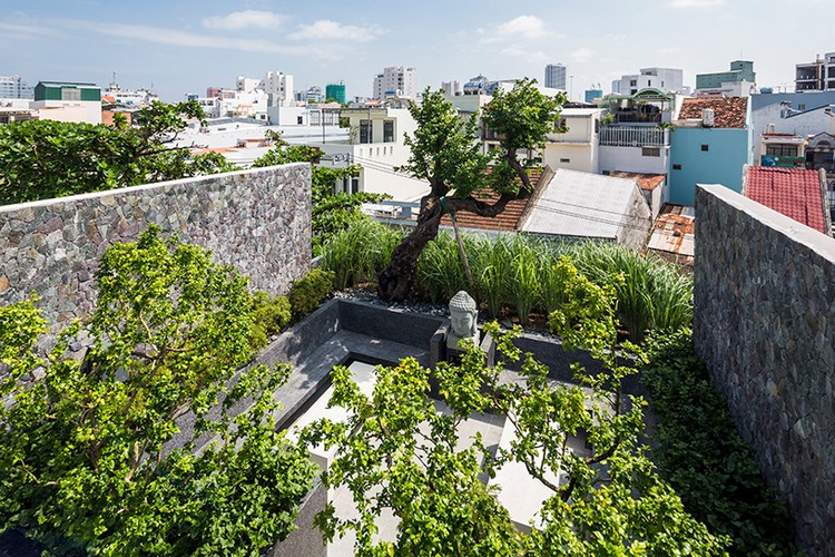 jardin sur le toit fascinant Vietnam