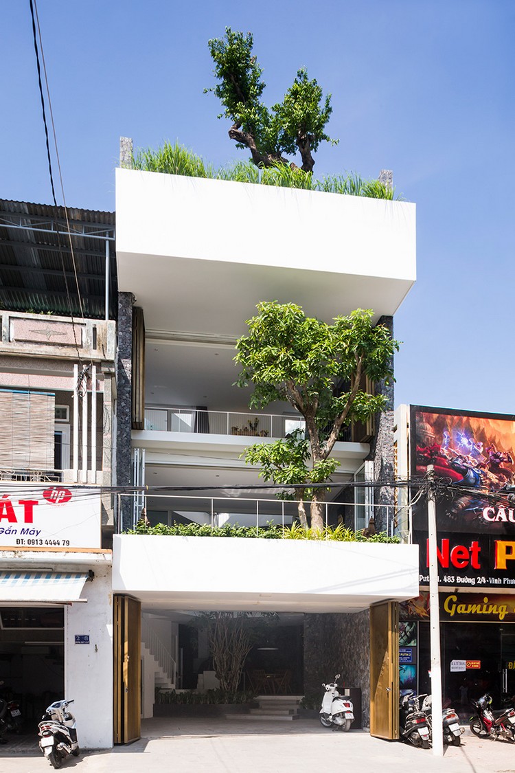 jardin sur le toit idée fascinante à Vietnam
