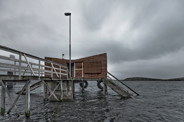 pont debarquement fordypningsrommet fleinvaer norvege