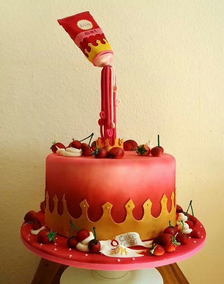 recette gravity cake gâteau suspendu digne pour princesse