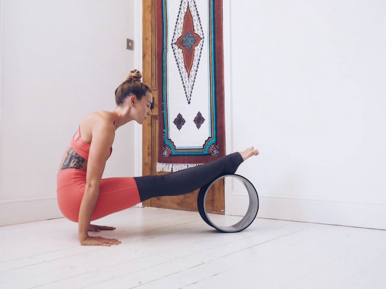 roue de yoga renforcer corps