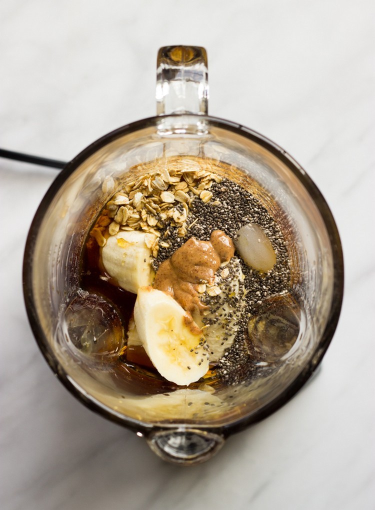 smoothie café banane avoine valeurs nutritionnelles