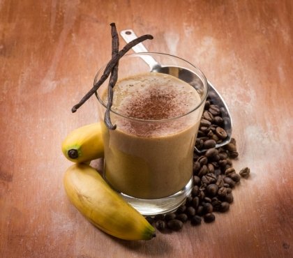 smoothie café à la banane valeurs nutritionnelles