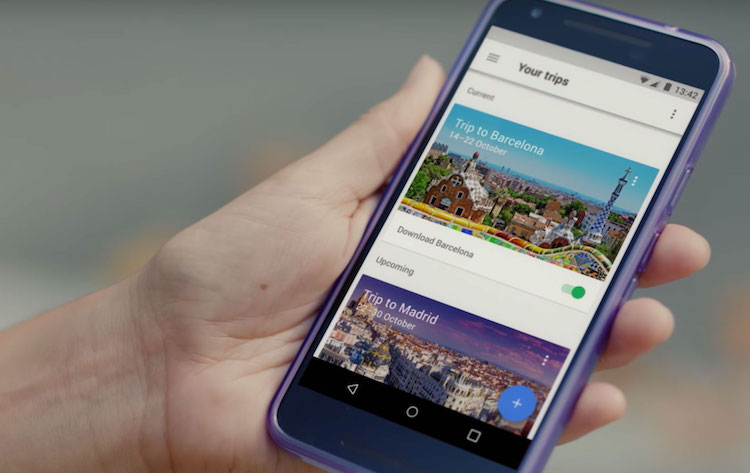 trouver un hotel pas cher google trips pour android