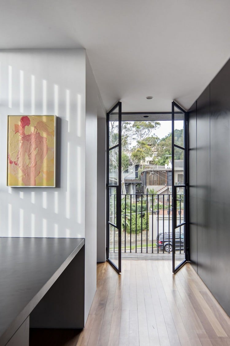 volets pliants design résidence contemporaine australienne Sydney