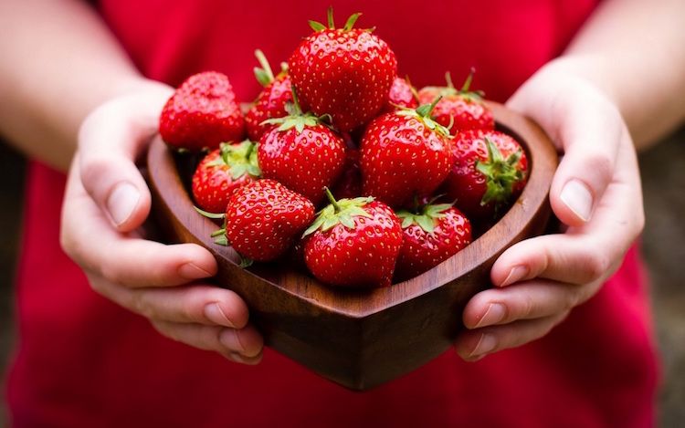 bienfaits des fraises contre les maladies du coeurs