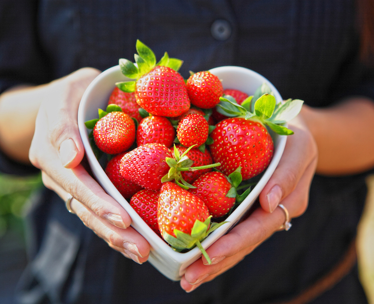 bienfaits des fraises contre maladies cardiovasculaires