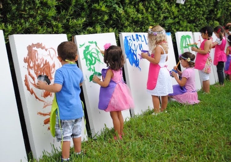 councours de peinture activités enfants décoration pour anniversaire