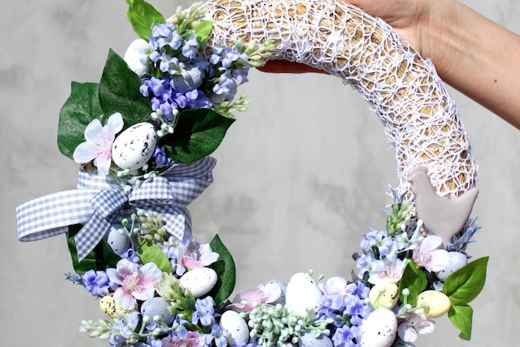 Découvrez comment faire une couronne de Pâques pour décorer votre espace