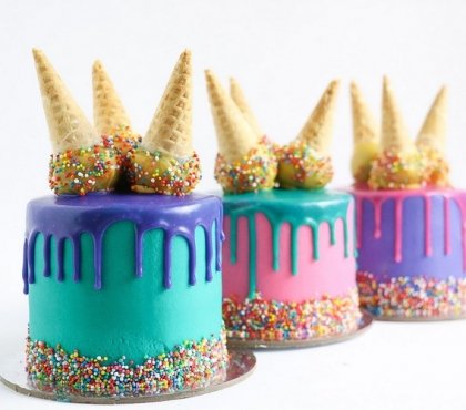 drip cake design original propositions gâteau dégoulinant tendances cakes 2018