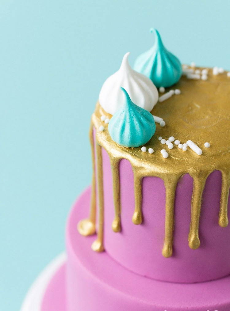drip cake idée mini gâteaux gourmands décoration originale