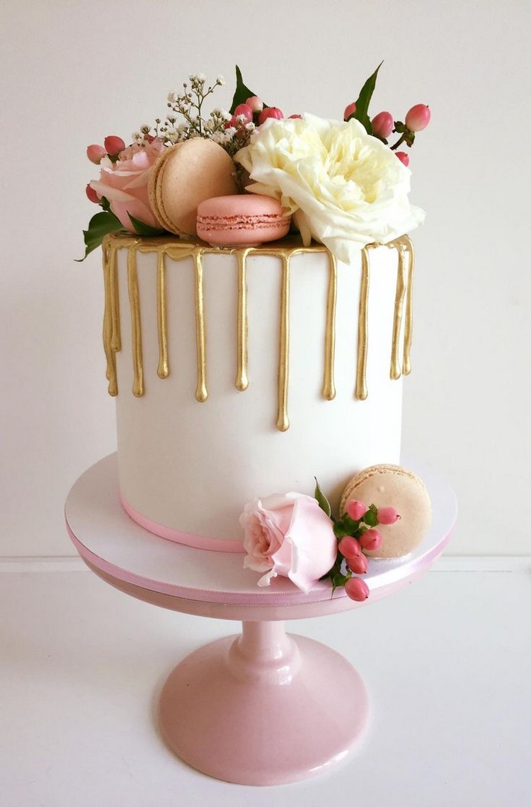 drip cake original idée gâteau mariage insolite