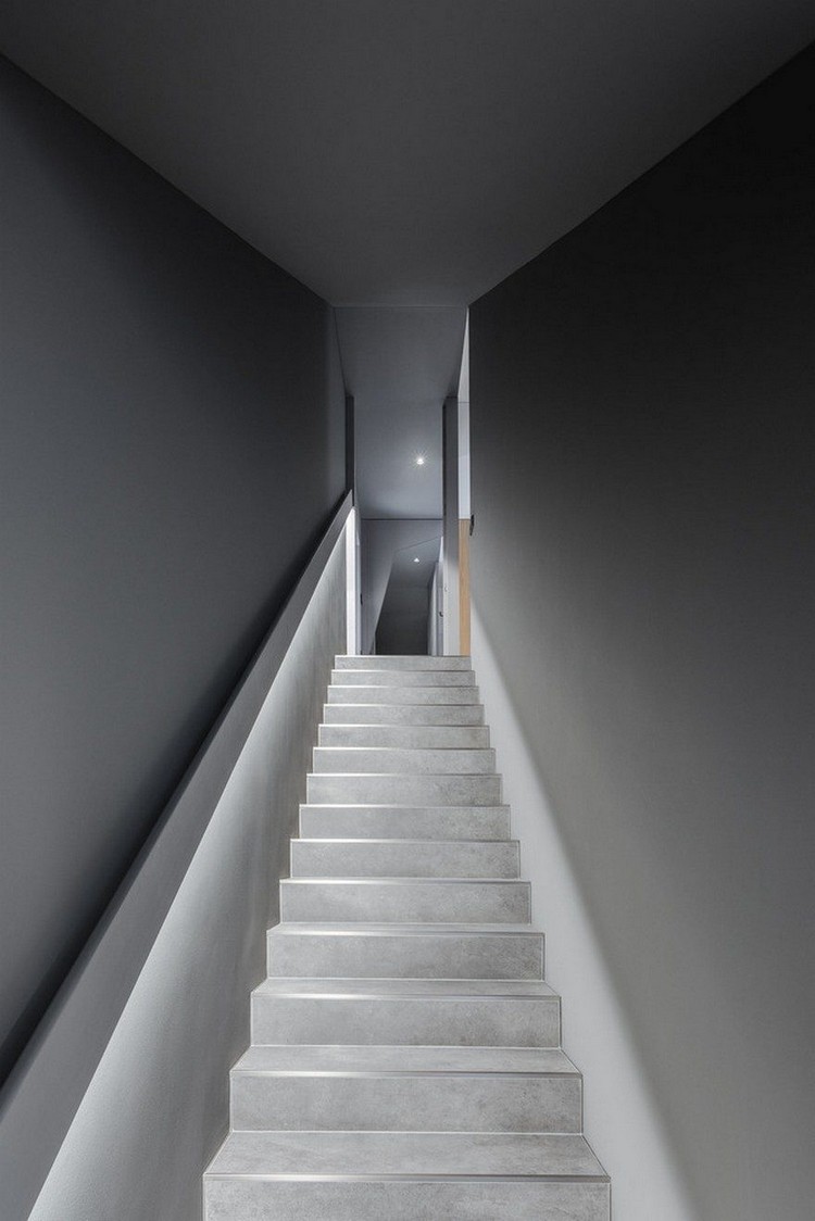 escalier minimaliste intérieur fascinant