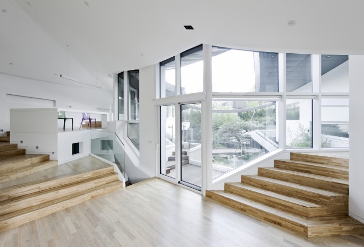 escalier moderne intérieur top modèles contemporains