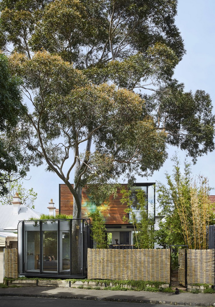 extension de maison magnifique en bois métal design contemporain maison architecte