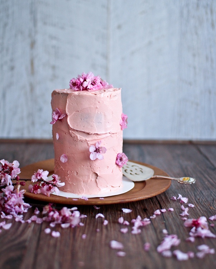 60 Décorations Gâteau Fleurs De Cerisier Comestibles - Papier De Riz Et Azyme, Rose Et Blanc, Pour Cupcakes Et Desserts
