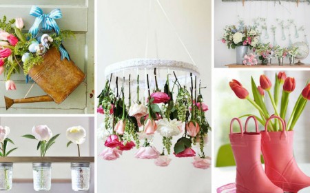 idées de déco printemps à faire soi-meme- projets originaux variés
