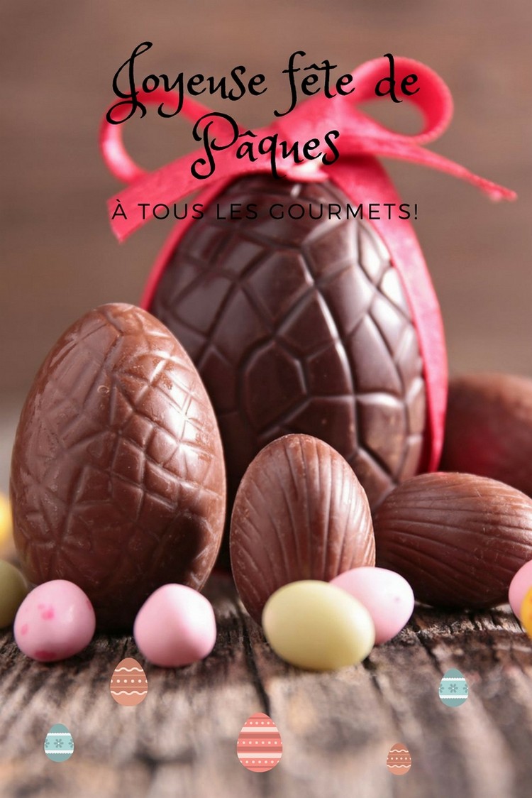 images de Pâques à télécharger gourmandises pascales œufs chocolat
