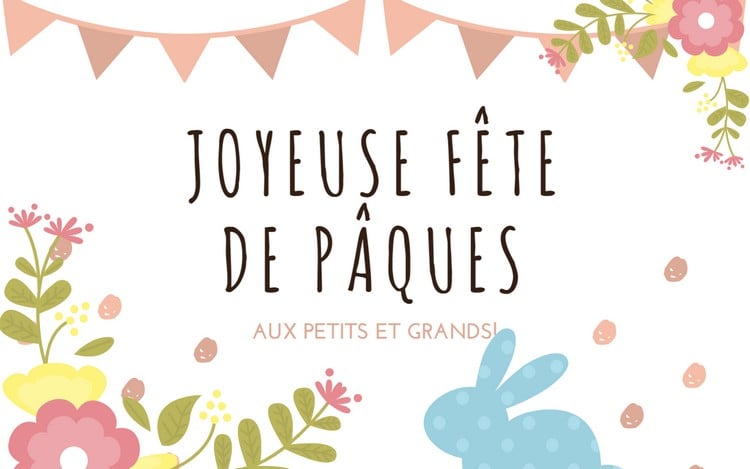 images de Pâques à télécharger joyeuse fête idées inspirations partager imprimer