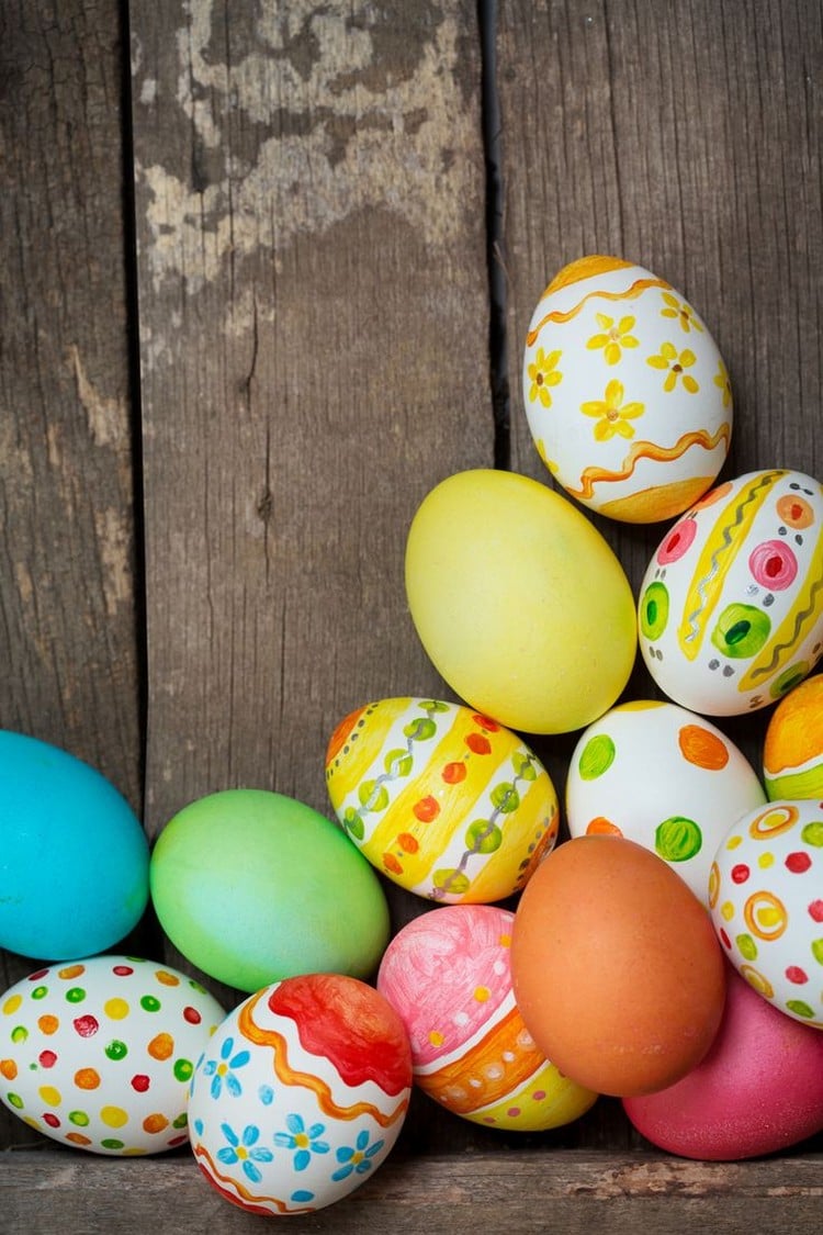 images de Pâques à télécharger idées insolites diverses œufs lapins fleurs