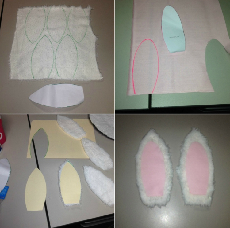 lapin de Pâques projet DIY fabriquer vous même atelier bricolage enfants