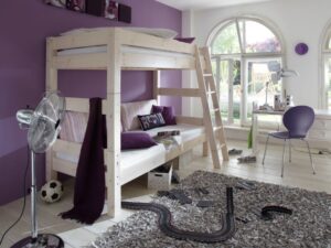 lit superposé moderne 2 places modèle insolite chambre enfants design fille garçon