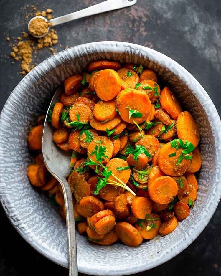recette avec carottes version orientale curry persil idée facile menu printemps 2018