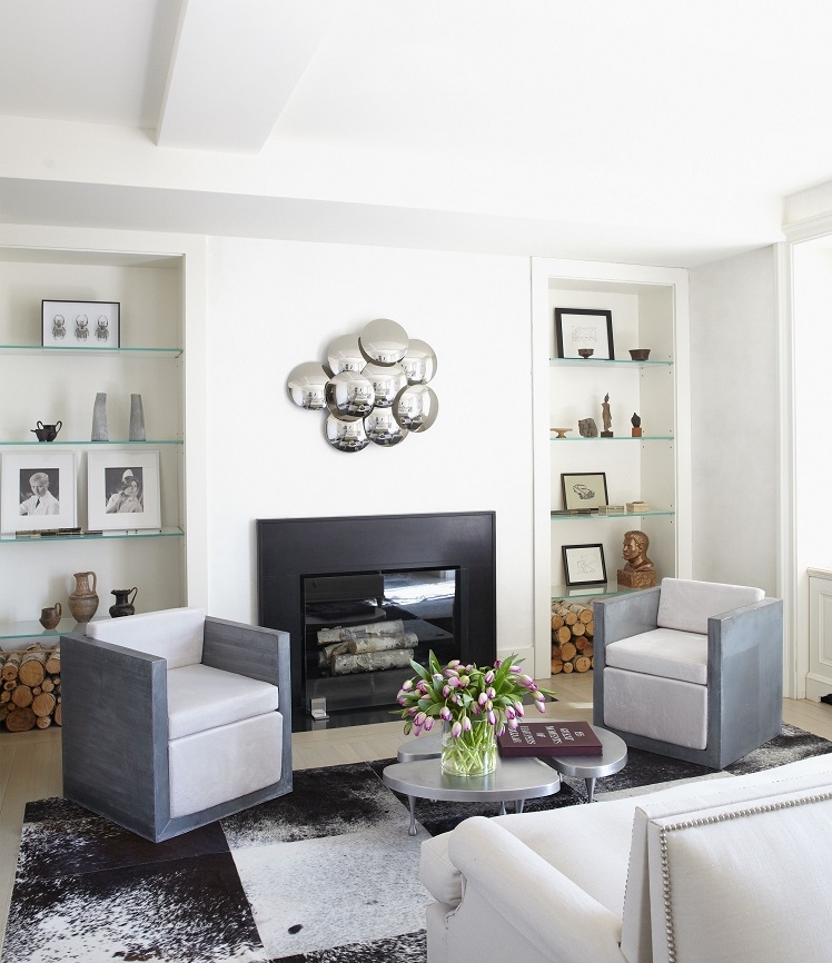 salon blanc et gris top idées aménagement intérieur exemples ambiance raffinée cosy