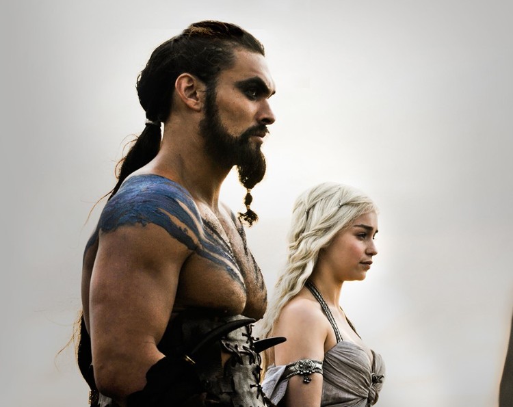 coiffure Game of Thrones pour hommes inspiration capillaire Drogo cheveux longs homme