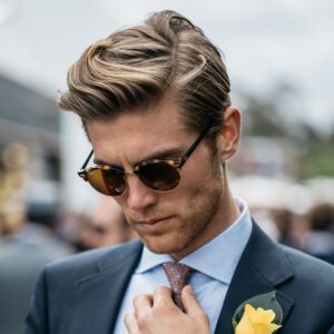 coiffure homme 2018 chic décontracté
