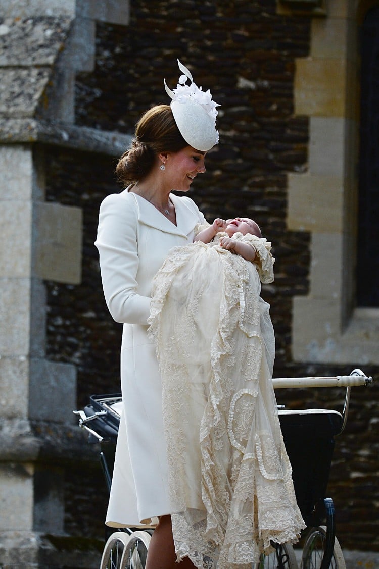 comment s'habiller pour un baptême Kate Middleton