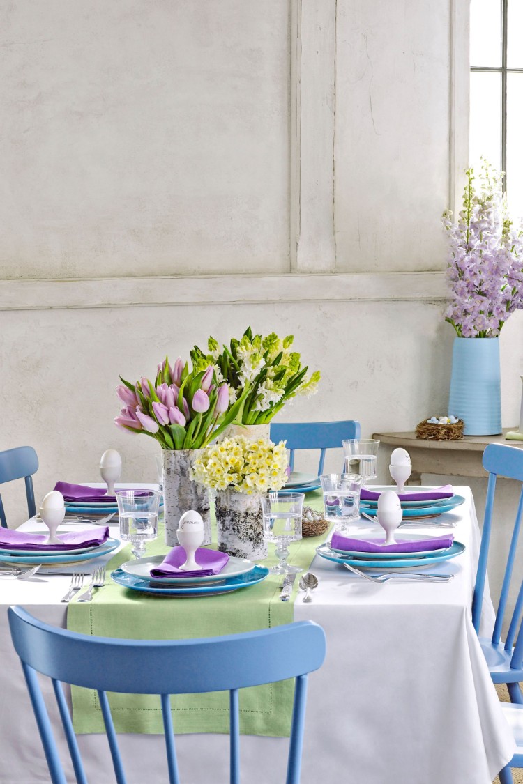 Déco de table printemps: idées de compositions florales splendides