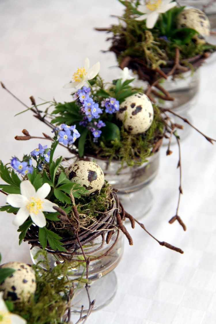 déco de table printemps compositions florales anniversaires