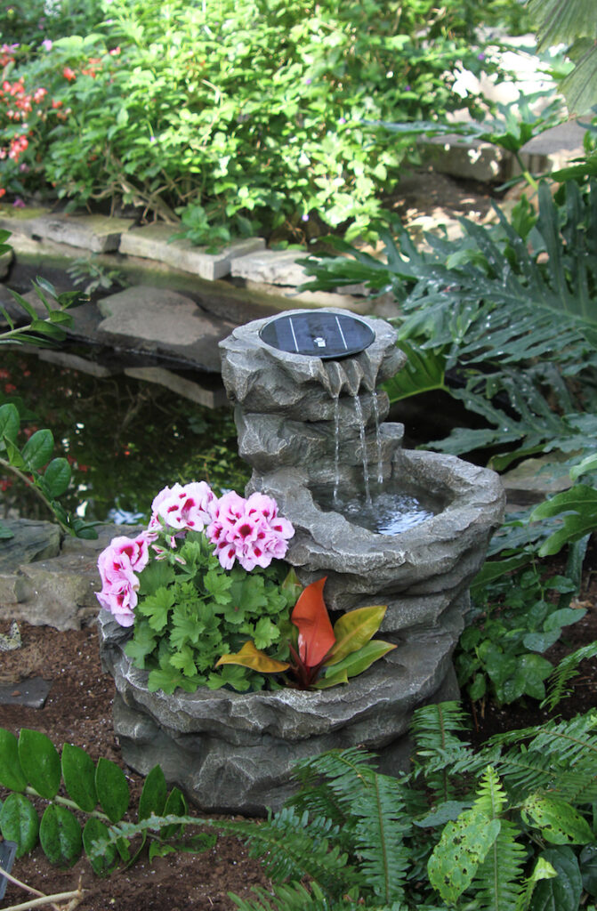 idee petite fontaine exterieure a faire soi meme